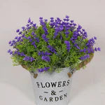 Load image into Gallery viewer, Rustic style potted flower planter with rope handle