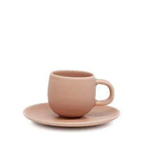 Load image into Gallery viewer, Stylish Blush Coffee Cup and Saucer