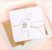 Load image into Gallery viewer, Make the journey of life even sweeter with our "Family" stamped ceramic magnet from the Life Magnet range. 5x5x0.5cm. Uniquely shaped. Unglazed verse. Shop online or instore. AfterPay available. Australia wide Shipping. | Bliss Gifts & Homewares | Unit 8, 259 Princes Hwy Ulladulla | South Coast NSW | 0427795959, 44541523