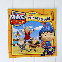 Load image into Gallery viewer, Mike The Knight and The Might Sheild.Mike the Knight has found the mightiest shield in all of Glendragon. How does a knight test the strength of his shield? Be a Knight, Do it Right! Shop online or instore. AfterPay available. Australia wide Shipping. | Bliss Gifts & Homewares | Unit 8, 259 Princes Hwy Ulladulla | South Coast NSW | 0427795959, 44541523