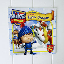 Load image into Gallery viewer, Mike The Knight and The Snow Dragon. It's snowing in Glendragon! What does a knight need to do to tempt Sparkie and Squirt into a wonderful wintery adventure? Be a Knight, Do it Right! Shop online or instore. AfterPay available. Australia wide Shipping. | Bliss Gifts & Homewares | Unit 8, 259 Princes Hwy Ulladulla | South Coast NSW | 0427795959, 44541523