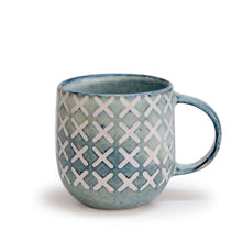 Load image into Gallery viewer, Unique Naoko Mug Cross Ocean artisan stoneware