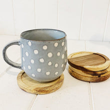 Load image into Gallery viewer, Minimalist Polka Grey designer mug