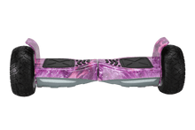 Load image into Gallery viewer, Off-road hoverboard NS8 model with a purple galaxy design