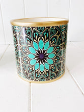 Load image into Gallery viewer, Create an exotic feel with our beautiful Persian Round Pot - Large. With gorgeous blue designs it is sure to add some exotic charm to any space. The colour will enhance your favourite plant or succulent. Perfect for indoor and outdoor use. Available in 4 designs.| Bliss Gifts & Homewares | Unit 8, 259 Princes Hwy Ulladulla | South Coast NSW | Online Retail Gift & Homeware Shopping | 0427795959, 44541523