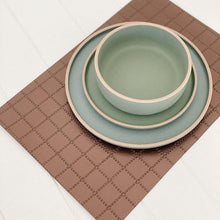 Load image into Gallery viewer, Stylish and sophisticated Textured Faux Leather Placemats - Features an embossed check pattern - Measures: 43x30cm - 4 colours available - Bliss Gifts & Homewares - Shop Online - 44541523 - Australia wide shipping