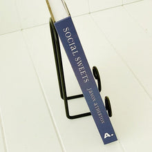 Load image into Gallery viewer, Display your favourite cook books, books and plates with our sturdy black metal Book or Plate Display Stand - Small. Perfect for making your favourite plates a statement piece in your home or keeping your faviourite recipe handy while cooking. Size: 15x21cm. Shop online. AfterPay available. Australia wide Shipping | Bliss Gifts & Homewares - Unit 8, 259 Princes Hwy Ulladulla - 0427795959, 44541523