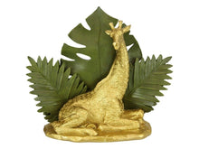 Load image into Gallery viewer, Luxury Jungle Giraffe Figurine Gold