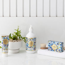 Load image into Gallery viewer, Organic Shea Butter Soap in Sea Mist - Confetti Pattern- Our beautifully perfumed French Triple Milled body bar soaps are made in Australia with Certified Organic Shea Butter. 200 grams. Organic Shea Butter. Proudly Australian made.| Bliss Gifts & Homewares | Unit 8, 259 Princes Hwy Ulladulla | South Coast NSW | Online Retail Gift & Homeware Shopping | 0427795959, 44541523