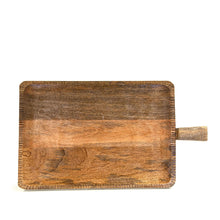 Load image into Gallery viewer, Salt&Pepper’s VAULT Paddle Rectangle - 60x35 - Handcrafted from mango wood with a lovely engraved edging detail and side handles - Shop online. AfterPay available. Australia wide Shipping | Bliss Gifts & Homewares - Unit 8, 259 Princes Hwy Ulladulla - 44541523