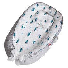 Load image into Gallery viewer, Cotton Baby Nest with Pillow