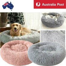 Load image into Gallery viewer, New Warm Comfy Calming Dog/Cat Bed Round Super Soft Plush Pet Bed Marshmallow