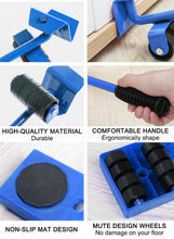 Load image into Gallery viewer, Furniture Lifter Heavy Roller Move Tool Set Moving Wheel Mover Sliders Kit