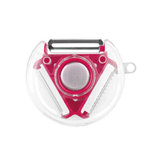 Load image into Gallery viewer, 3 In 1 Multi Function Three Use Rotary Hanging Round Planer Peeler And Cutter Vegetable Slicer