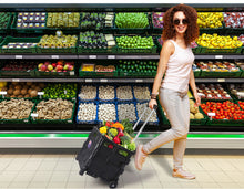 Load image into Gallery viewer, Folding Trolley for Shopping- Basket/Trolley for shopping