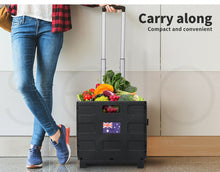 Load image into Gallery viewer, Folding Trolley for Shopping- Basket/Trolley for shopping