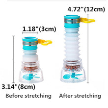 Load image into Gallery viewer, 360 degree kitchen tap filter sprayer