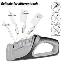 Load image into Gallery viewer, Knife Sharpener 4 Stage Kitchen Diamond Sharp Knives Scissor Sharpening Tool