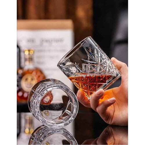 DELISOGA 6-Pack Whiskey Glasses