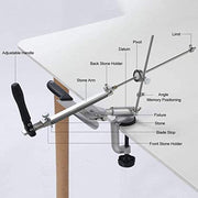 5 Generation kitchen knife sharpener Ruixin Pro Fix-Angle with 4 Stone Best, Kitchen Blade Sharpener Stone