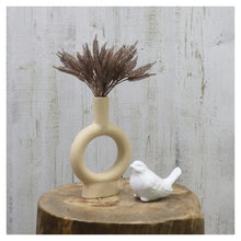 Load image into Gallery viewer, Cercle Artificial Mauve Barley in Ceramic Vase