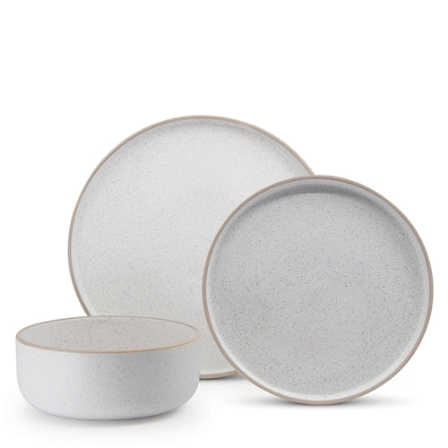 S&P | HANA Dinner 12 Piece Set - White | Stone | 46 x 21 cm| Bliss Gifts & Homewares | Unit 8, 259 Princes Hwy Ulladulla | South Coast NSW | Online Retail Gift & Homeware Shopping | 0427795959, 44541523