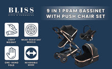 Load image into Gallery viewer, Shop 9 in 1 pram in Australia