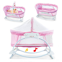 Load image into Gallery viewer, Electrical Music Baby Cradle - Pink