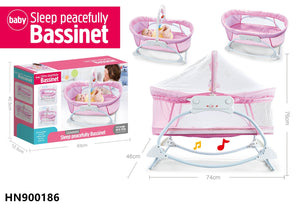 Electrical Music Baby Cradle - Pink