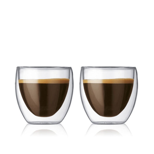 Start the day with a coffee in our sleek and stylish Barista Double Wall Coffee Mug in a set of 2. Featuring a double wall glass design, this beautiful 250ml mug will be sure to keep your beverage hot or cold for longer. | Bliss Gifts & Homewares | Unit 8, 259 Princes Hwy Ulladulla | South Coast NSW | Online Retail Gift & Homeware Shopping | 0427795959, 44541523