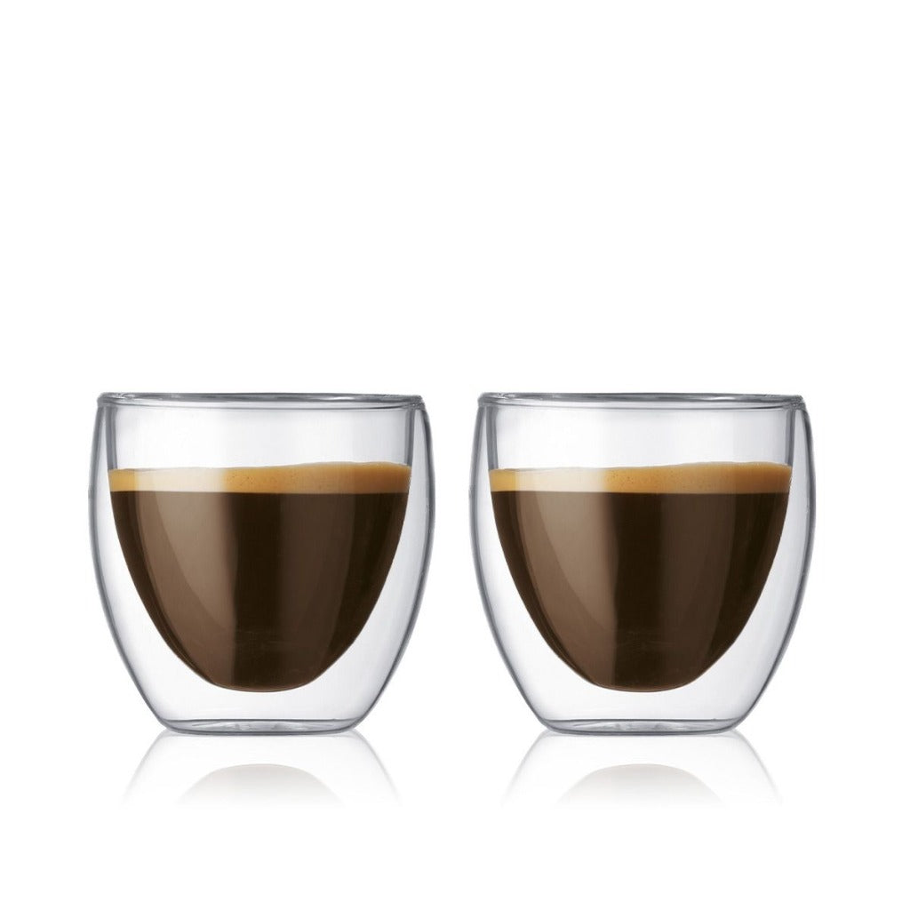 Start the day with a coffee in our sleek and stylish Barista Double Wall Coffee Mug in a set of 2. Featuring a double wall glass design, this beautiful 250ml mug will be sure to keep your beverage hot or cold for longer. | Bliss Gifts & Homewares | Unit 8, 259 Princes Hwy Ulladulla | South Coast NSW | Online Retail Gift & Homeware Shopping | 0427795959, 44541523