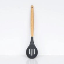 Load image into Gallery viewer, ACCENT SILICONE SLOTTED SPOON 32X7CM 2 ASST
