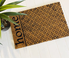 Load image into Gallery viewer, Our new Decorative Home Door Mat is the perfect way to create a welcoming feel to your home before your guests even step foot inside - 90 x 45cm - Natural background with black text - Made from Natural coir fibres - PVC backing | Bliss Gifts &amp; Homewares | Unit 8, 259 Princes Hwy Ulladulla | South Coast NSW | Online Retail Gift &amp; Homeware Shopping | 0427795959, 44541523