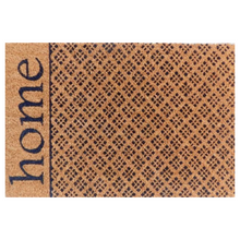 Load image into Gallery viewer, Our new Decorative Home Door Mat is the perfect way to create a welcoming feel to your home before your guests even step foot inside - 90 x 45cm - Natural background with black text - Made from Natural coir fibres - PVC backing | Bliss Gifts &amp; Homewares | Unit 8, 259 Princes Hwy Ulladulla | South Coast NSW | Online Retail Gift &amp; Homeware Shopping | 0427795959, 44541523