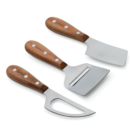 The Salt&Pepper FROMAGE Set of 3 Cheese Knives are sleek and minimalistic to suit the most contemporary of spaces. This stylish, 3 piece FROMAGE Cheese Knife Set is perfect for serving a selection of your favourite cheeses.| Bliss Gifts & Homewares | Unit 8, 259 Princes Hwy Ulladulla | South Coast NSW | Online Retail Gift & Homeware Shopping | 0427795959, 44541523