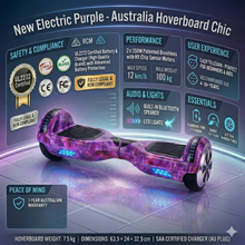 Load image into Gallery viewer, New Electric Purpel Self Balancing All Terrain