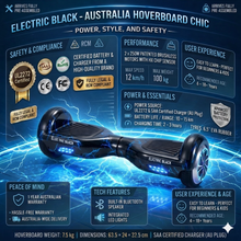 Load image into Gallery viewer, Electric Black Self Balancing All Terrain