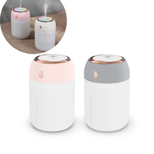 Load image into Gallery viewer, USB HUMIDIFIER 330ML WITH COLOUR CHANGING LED 7.8X12CM