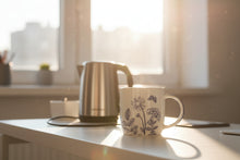 Load image into Gallery viewer, ELEGANT BLUE FLORAL Coffee Mugs NEW BONE CHINA MUG 360ml