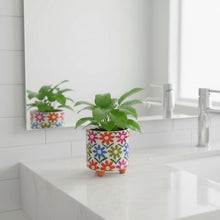 Load image into Gallery viewer, POT WITH FLOWERS PRINT SMALL