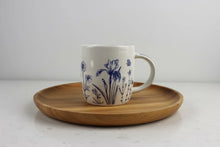 Load image into Gallery viewer, ELEGANT BLUE FLORAL Coffee Mugs NEW BONE CHINA MUG 360ml