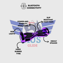 Load image into Gallery viewer, Australia Hoverboard 8&quot; Wheel Lamborghini Style Hoverboard Scooter - Purple Colour