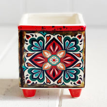 Load image into Gallery viewer, Moroccan Square Pots with Legs - Medium