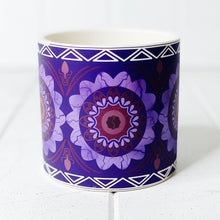 Load image into Gallery viewer, Our gorgeous Medium Nyla Pots create a unique style with bold shapes and bright shades of blues, reds and browns - Drainage hole and plug perfect for indoor and outdoor use - Available in 6 styles Measures: 10x10x10cm - Ceramic | Bliss Gifts &amp; Homewares | Unit 8, 259 Princes Hwy Ulladulla | South Coast NSW | Online Retail Gift &amp; Homeware Shopping | 0427795959, 44541523