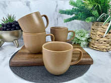 Load image into Gallery viewer, Arch Mug Set of 4 - Sand Beige/Natural