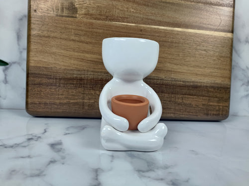 Unique David Head Pot for Plants

