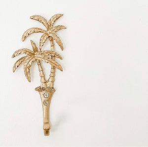 Our Islander Palm Tree Wall Hook has two brass swaying palm trees and a single hook. This little beauty is great to hang your keys, hat or towels. Our Islander Palm Tree Wall Hook comes with screws ready to hang. Add a touch of the tropics to your decor.| Bliss Gifts & Homewares | Unit 8, 259 Princes Hwy Ulladulla | South Coast NSW | Online Retail Gift & Homeware Shopping | 0427795959, 44541523