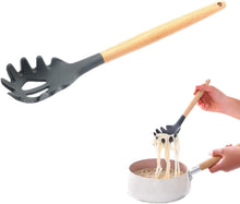 Load image into Gallery viewer, ACCENT SILICONE PASTA SERVER 32X6.5CM 2 ASST