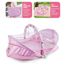 Load image into Gallery viewer, Portable Folding Baby Bed - Pink