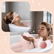 Load image into Gallery viewer, Luxury 7-in-1 Self Care Gift Set (Hamper)– Rose Spa Pamper Box - Bath Bomb, Candle, Tumbler, Silk Eye Mask &amp; More "Gift for Her"